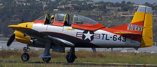 North American T-28A Trojan N81643